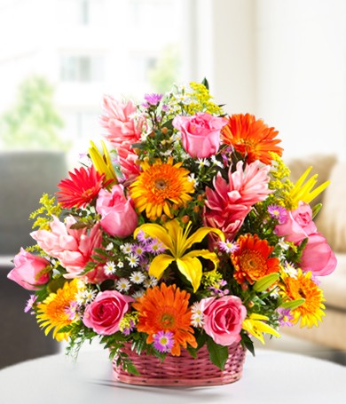 Bouquet multicolore