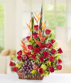 Fruit and Flower Basket