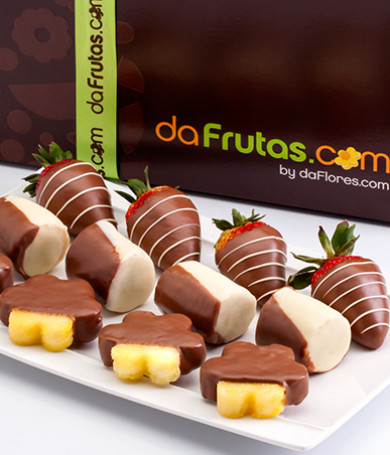 Strawberries, Pineapples & Bananas Box