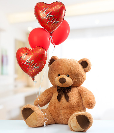 Giant Teddy Bear I Love You