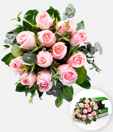 Bouquet Rosas Rosadas