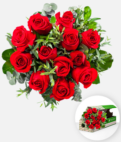 Bouquet Rosas Rojas