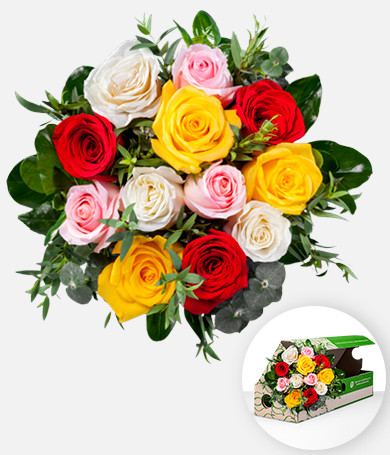 Bouquet Rosas Surtidas
