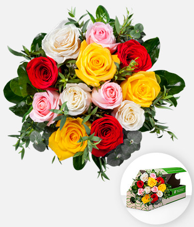 Assorted Rose Bouquet