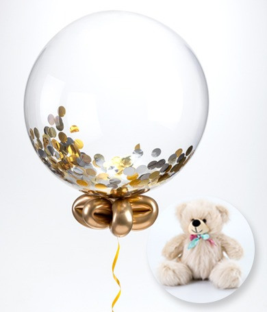 Personalized Balloon and Bear