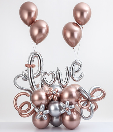 Love You Balloon Arrangement