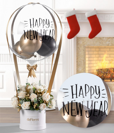 Hot Air Balloon New Year