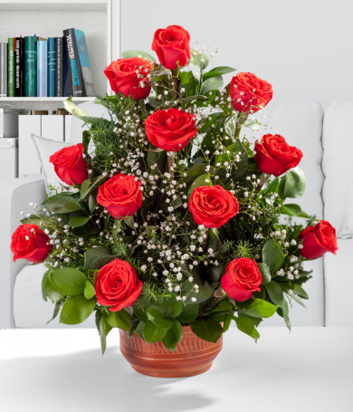 Bouquet de Rosas Salmón